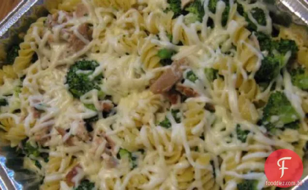 Frango Cremoso E Massa Assar