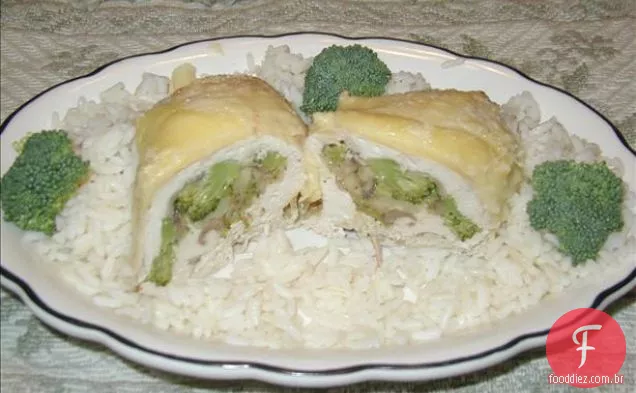 Peito De Frango Recheado Com Fogão