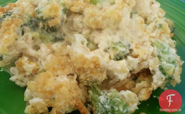 Brócolis-Caçarola De Arroz