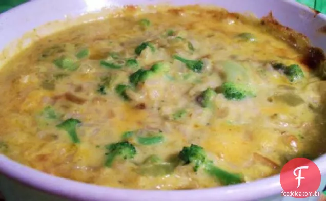 Arroz Verde (Arroz De Brócolis De Queijo)