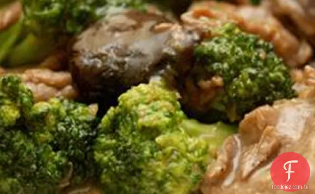 Melhor carne e brócolis