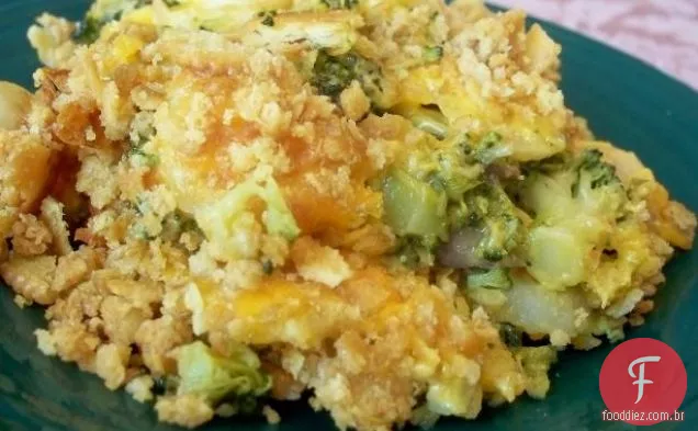 Pão De Milho De Brócolis da mãe