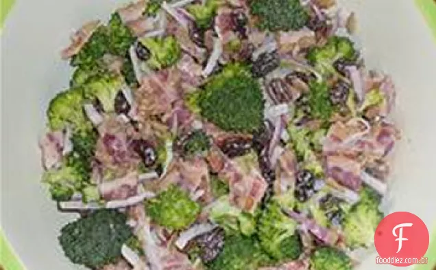 Salada De Brócolis Com Bacon