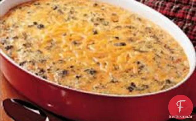 Caçarola De Cheddar De Brócolis