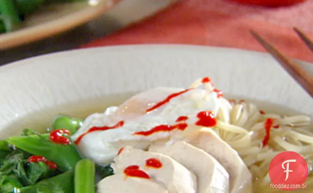 Sopa De Macarrão De Ovo Chinês
