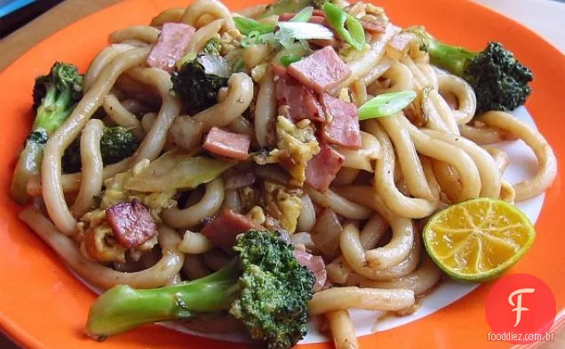 Udon frito simples