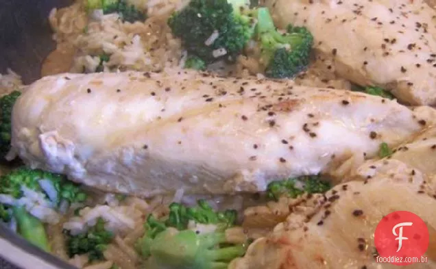 20 Minutos De Frango E Arroz Com Brócolis-K