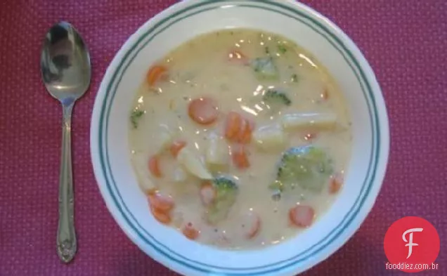 Sopa Vegetariana Cremosa