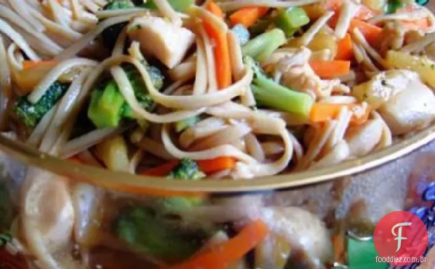 Massa Teriyaki Com Frango