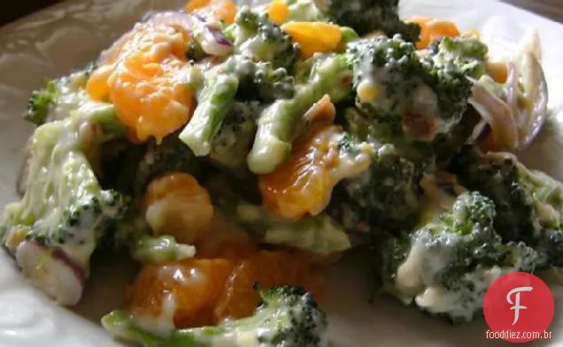Salada De Brócolis Mandarim