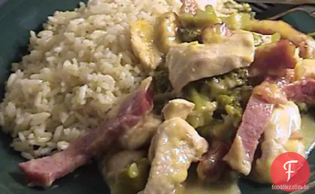 Frango Brócolis Cordon Bleu Caçarola
