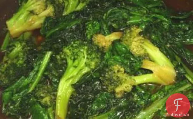 Gai Lan (Brócolis Chinês ) Com Molho De Ostra