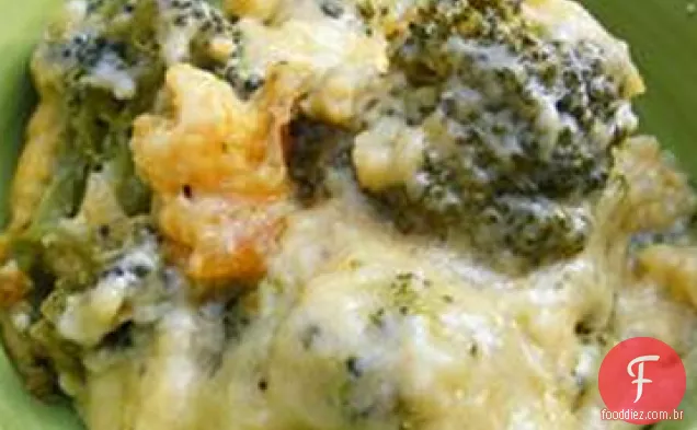 Cozer Queijo Brócolis