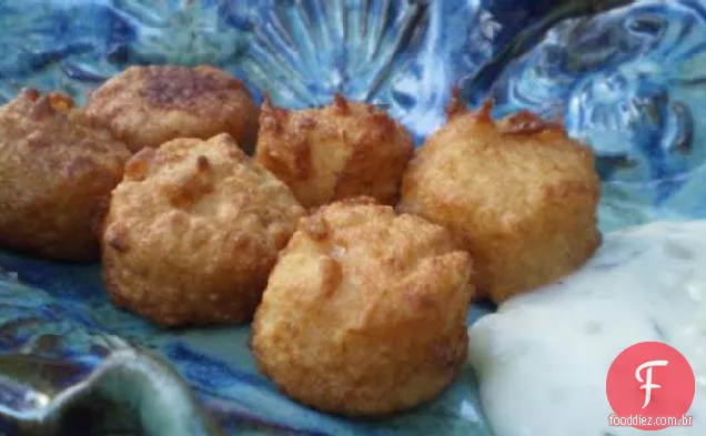 Queenies Maltratados Com Molho Tártaro (Vieiras Manx)