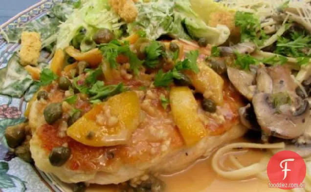 Piccata De Frango Muito Fácil