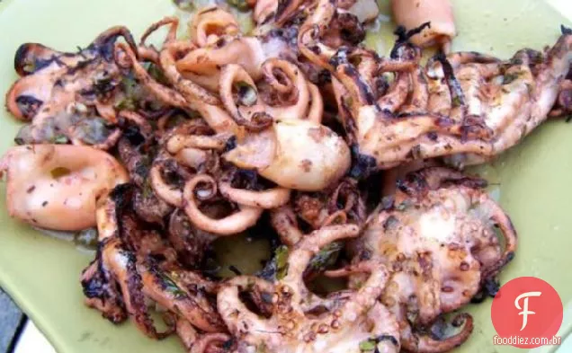 Polvo Grelhado Muito Macio