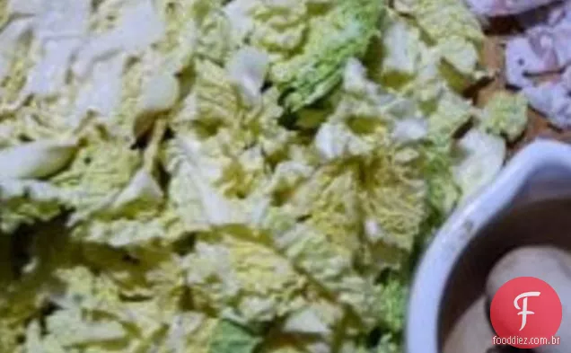 Vitela Em Repolho Savoy