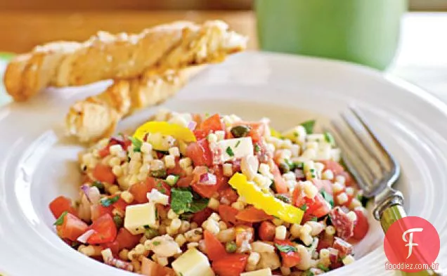 Salada De Macarrão Monterey Jack Peppery