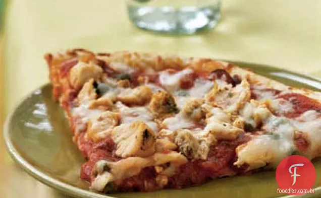 Frango Puttanesca Pizza