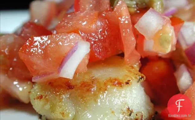 Bifes De Costela Com Vinagrete Balsâmico-Alcaparra