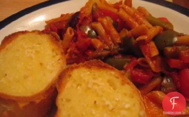 Vegan Penne Puttanesca