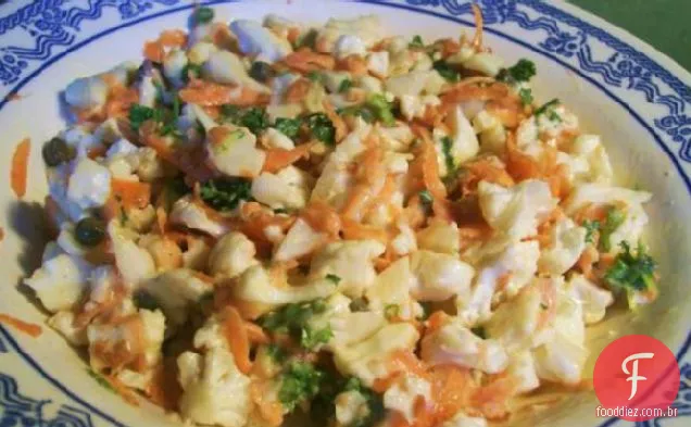 Salada De Couve-Flor E Cenoura