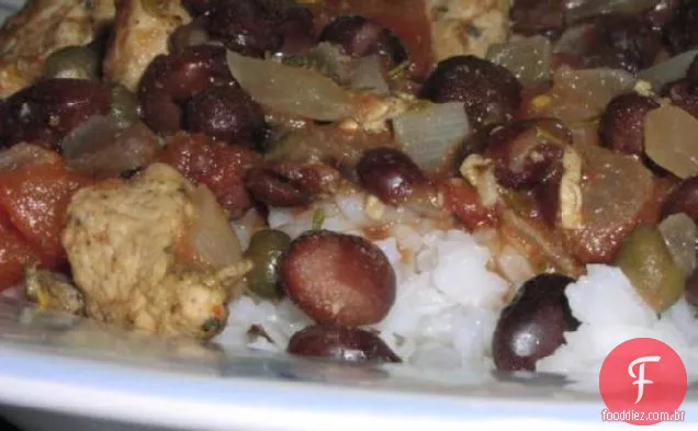 Ensopado De Frango Jamaicano