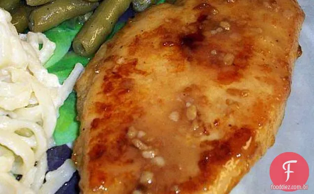 Marinada simples e esfregar para Peixe