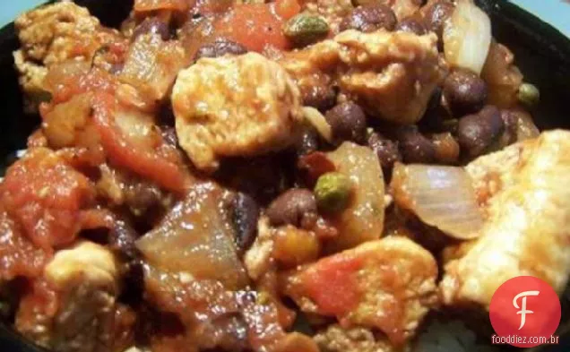 Ensopado De Frango Jamaicano