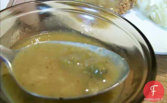 Espargos Grelhados Com Vinagrete De Limão