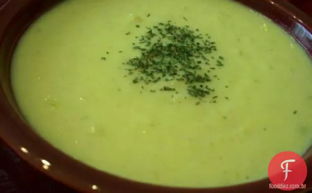 Sopa Fresca Da Couve-Flor Do Creme