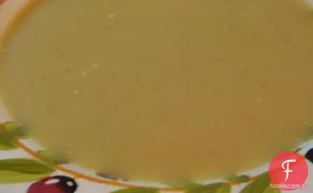 Sopa De Couve-Flor Com Curry - Baixo Teor De Carboidratos E Baixo Teor De Gordura
