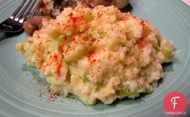 Salada de couve-flor com ovos e Cranberries