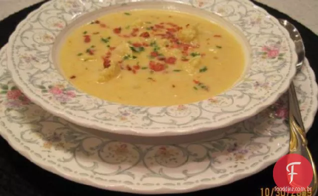 Sopa Cremosa De Couve-Flor