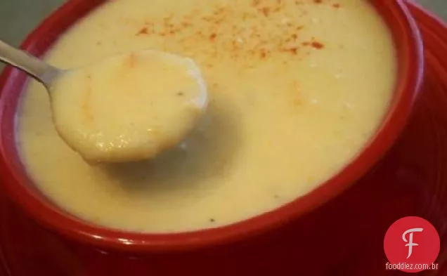 Sopa De Queijo Couve-Flor