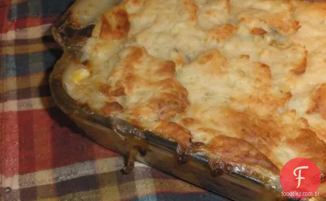 Batatas Esmagadas Com Queijo E Couve-Flor
