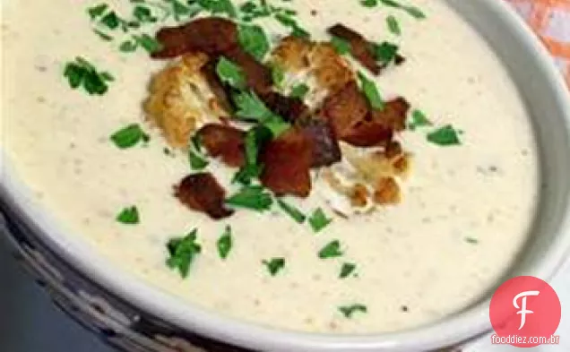 Sopa De Couve-Flor Assada Fabulosa