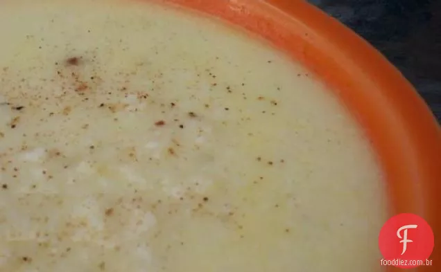 Sopa De Queijo Couve-Flor