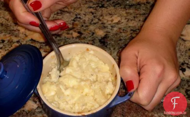 Ragu Vegetal Assado Com Polenta