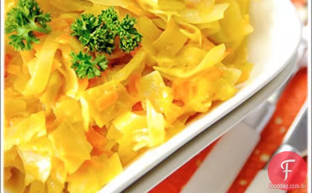Repolho Curried Queniano