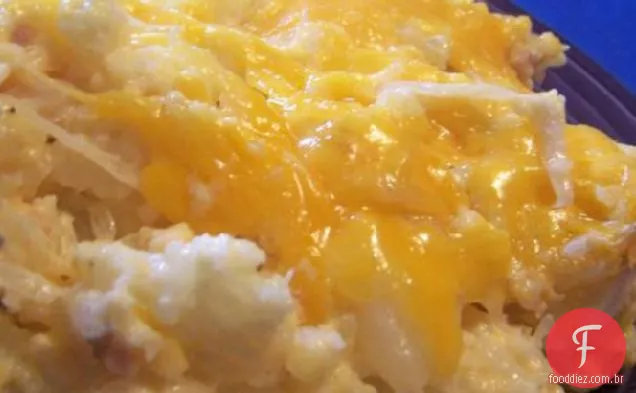Purê De Couve-Flor Com Caçarola De Chucrute