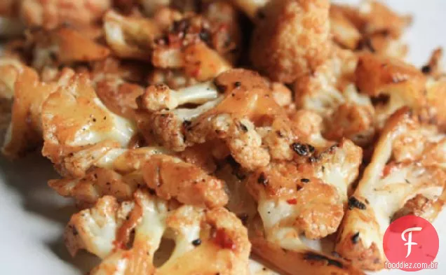 Couve-flor frita com coalhada de feijão fermentada