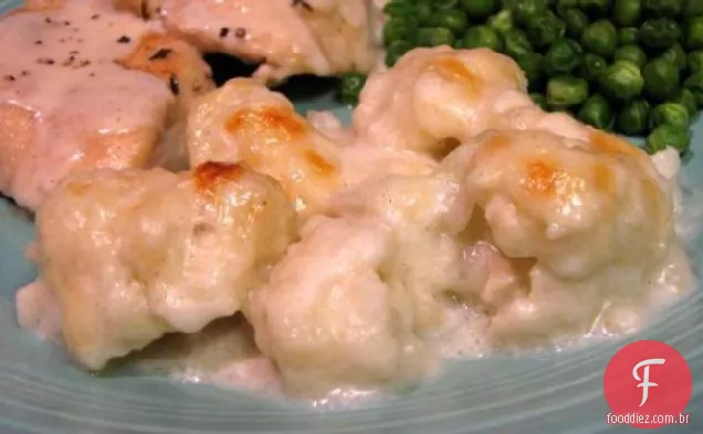 Jacques couve-flor gratinado