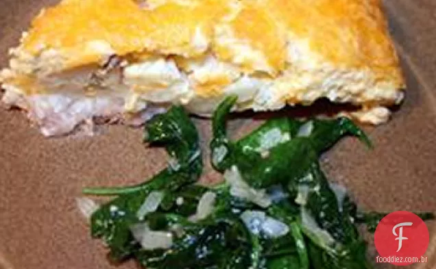 Quiche De Couve-Flor Cheddar