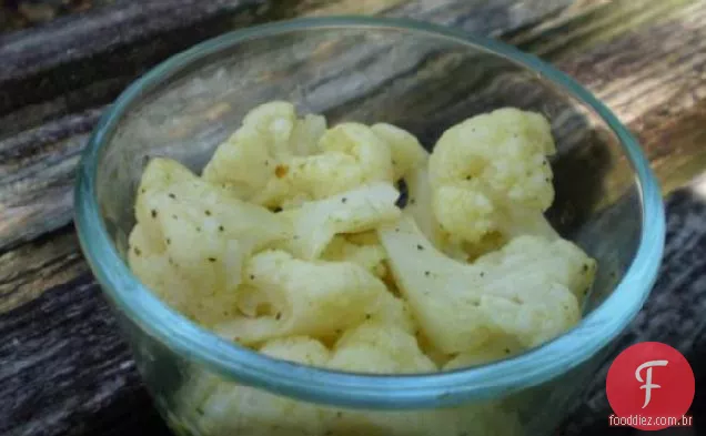 Curry Marinado Couve-Flor