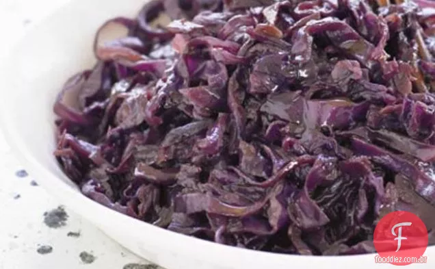 Repolho Roxo Temperado Cozido Lento
