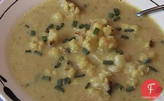 Sopa De Couve-Flor Com Curry