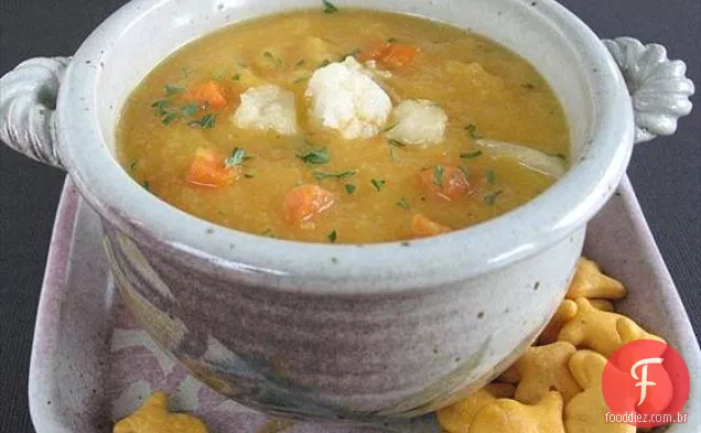 A couve-flor esmagada de Rachael Ray