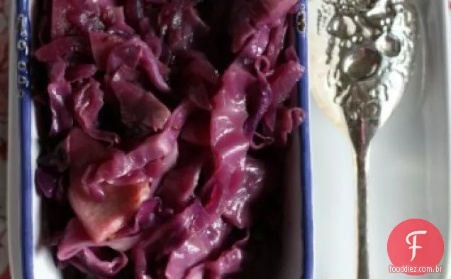 Repolho Roxo Refogado Com Maçãs