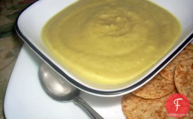 Sopa De Couve-Flor Com Curry